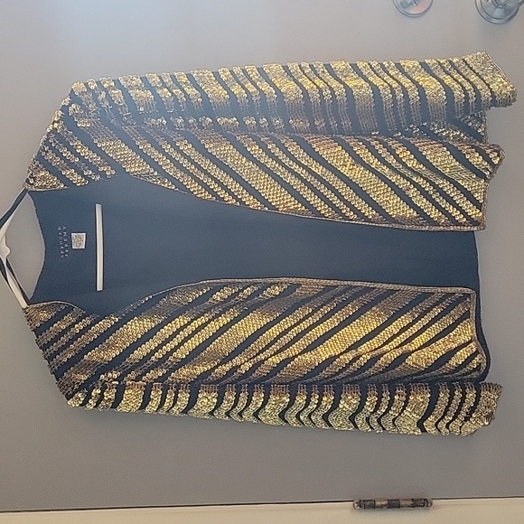 Gold Sequin Spenser Jeremy jacket - Picture 1 of 5